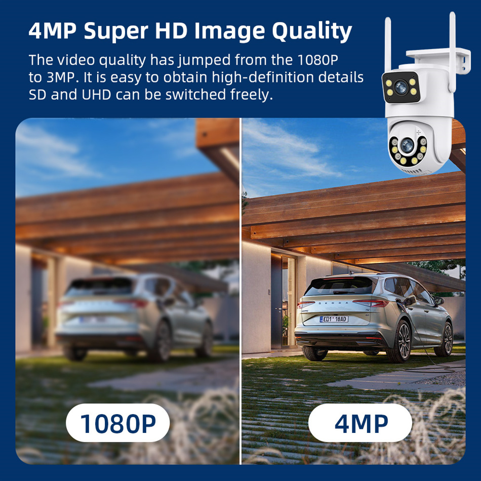 Smart Home Windows App - 6MP 1296P iCsee APP Full Color