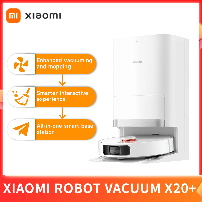 Smart Home Floor Plan - Xiaomi Robot Vacuum OMNI 2（X20+）,6000Pa Suction