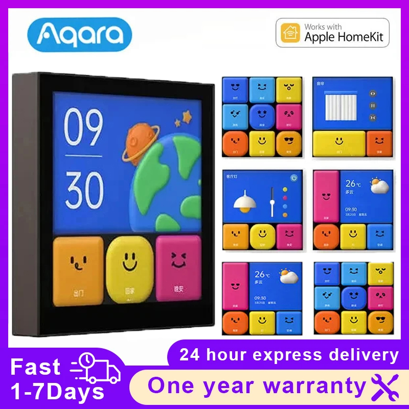 Smart Home Dashboard - Aqara Smart Switch S1E Touch Control