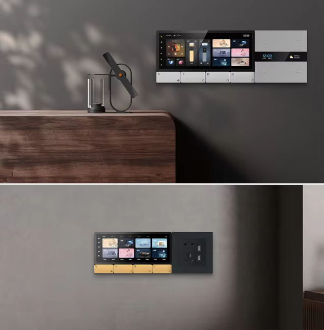 Smart Home Display - F5 Tuya UK Touch Screen Music
