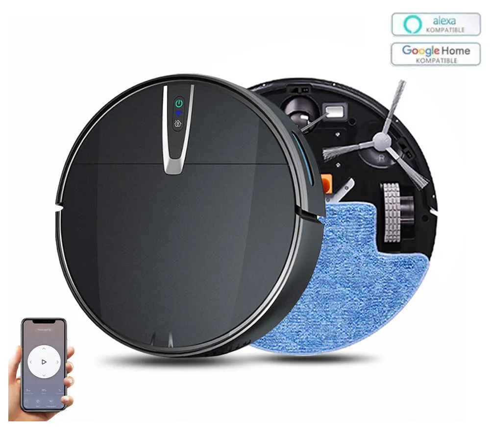 Smart Home Floor Plan - Robot Vacuum Smart Mop Cleaner With