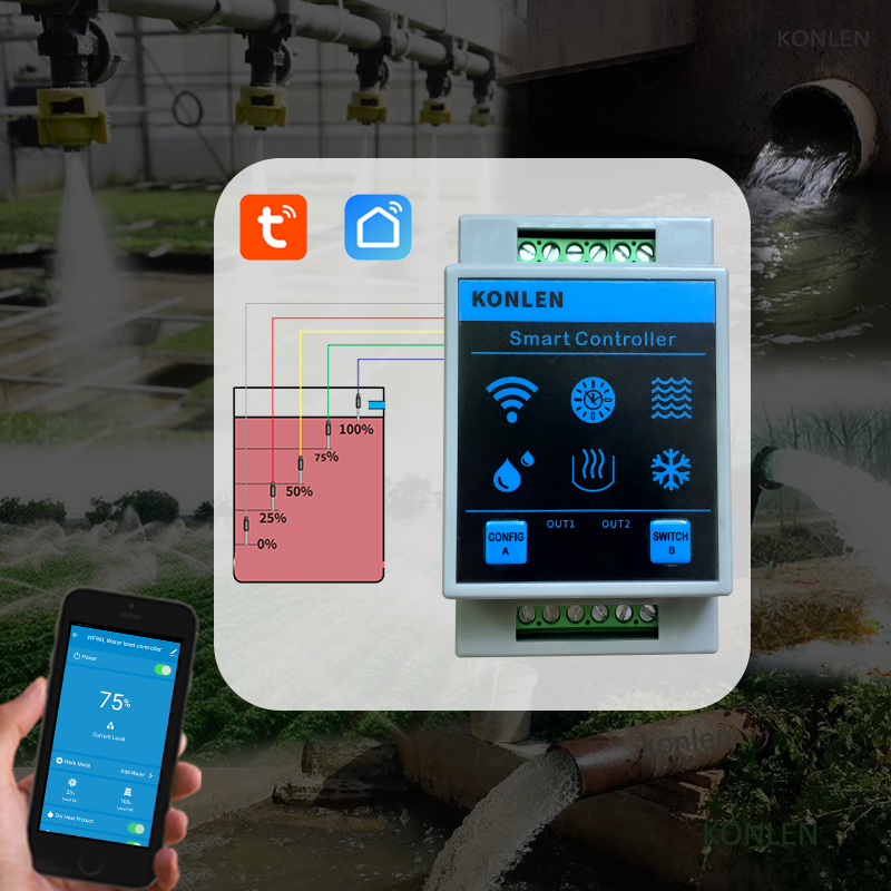 KONLEN Tuya Water Level Sensor - огляд і ціна Smart Home Web
