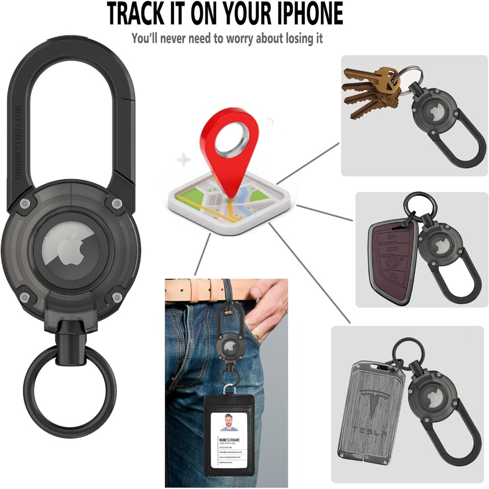 For AirTag Holder Keychain,All - огляд і ціна Smart Home Dashboard