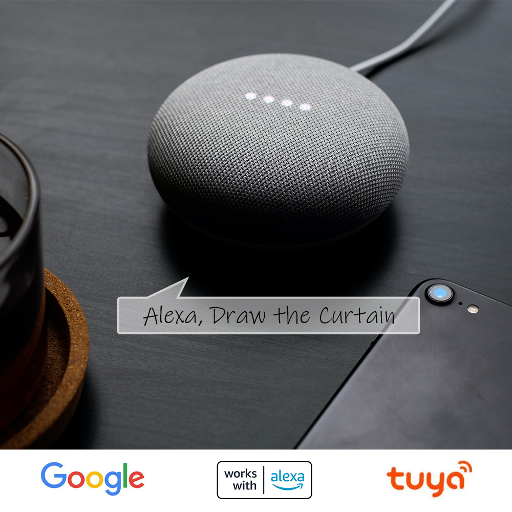 Tuya ZigBee Alexa Smart Curtai - огляд і ціна Smart Home Windows App