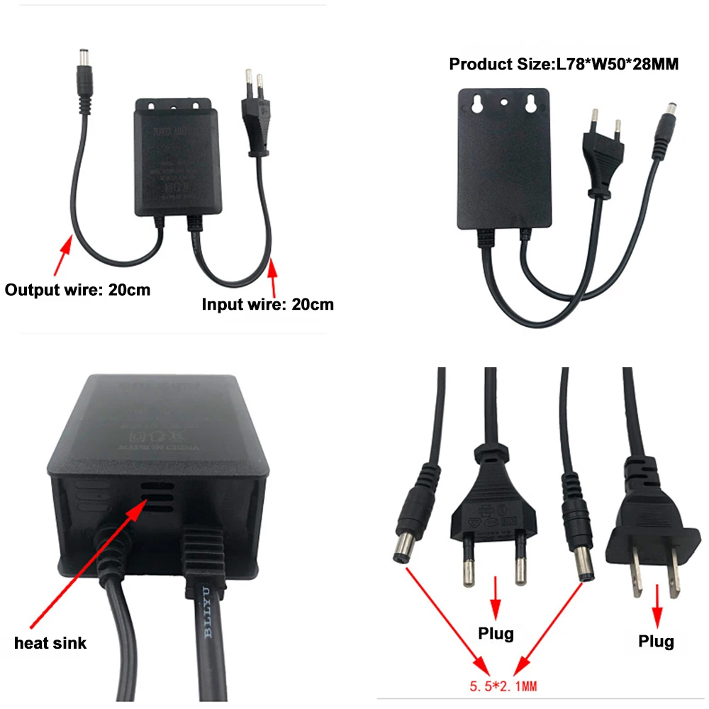 Outdoor AC 100-240V Input DC 1 - огляд і ціна Security Ip Camera