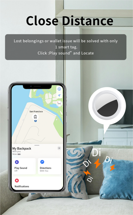 JSPTEC Security Bluetooth Tag  - огляд і ціна Smart Home Dashboard