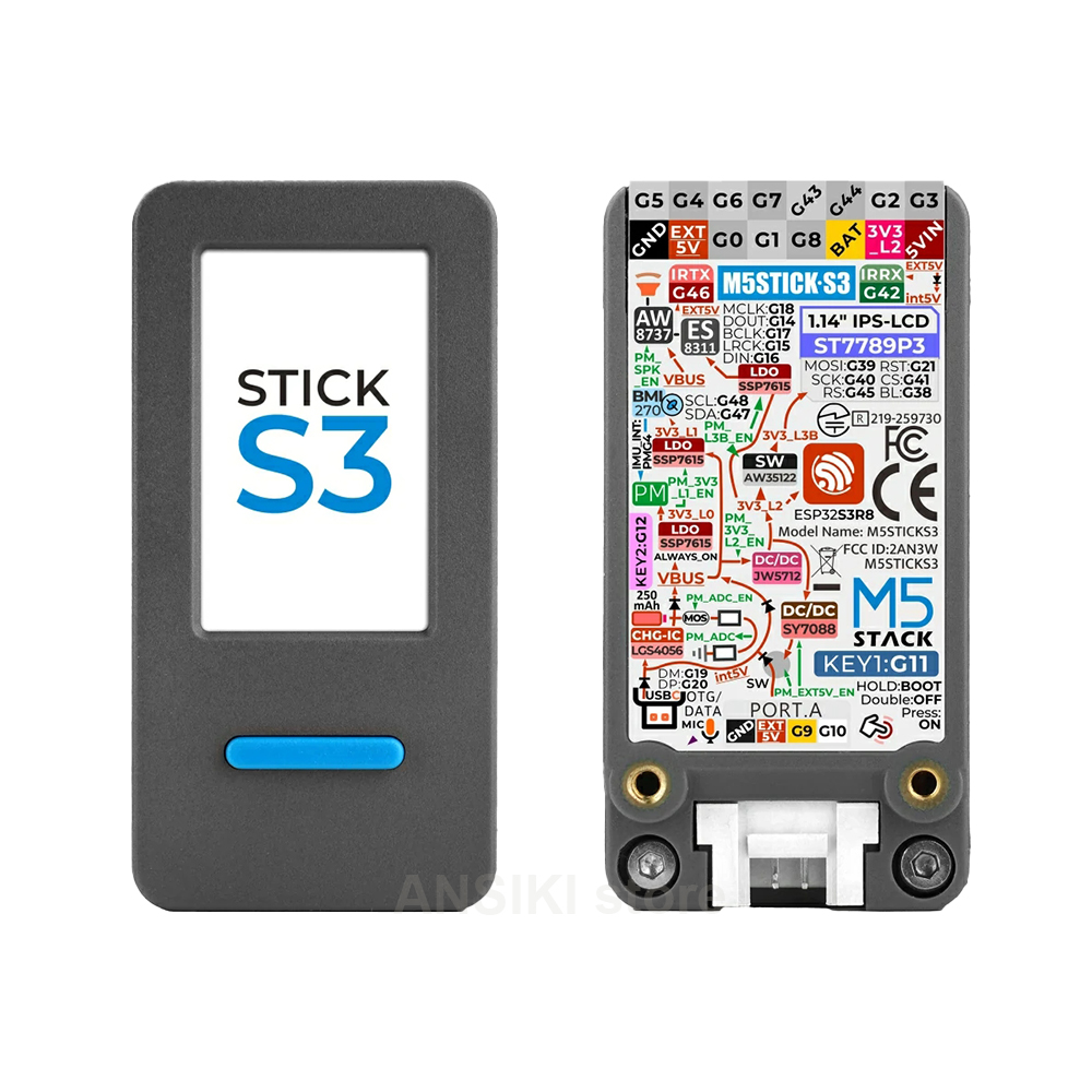 M5Stack M5StickS3 ESP32-S3 IoT - огляд і ціна Smart Home Dashboard