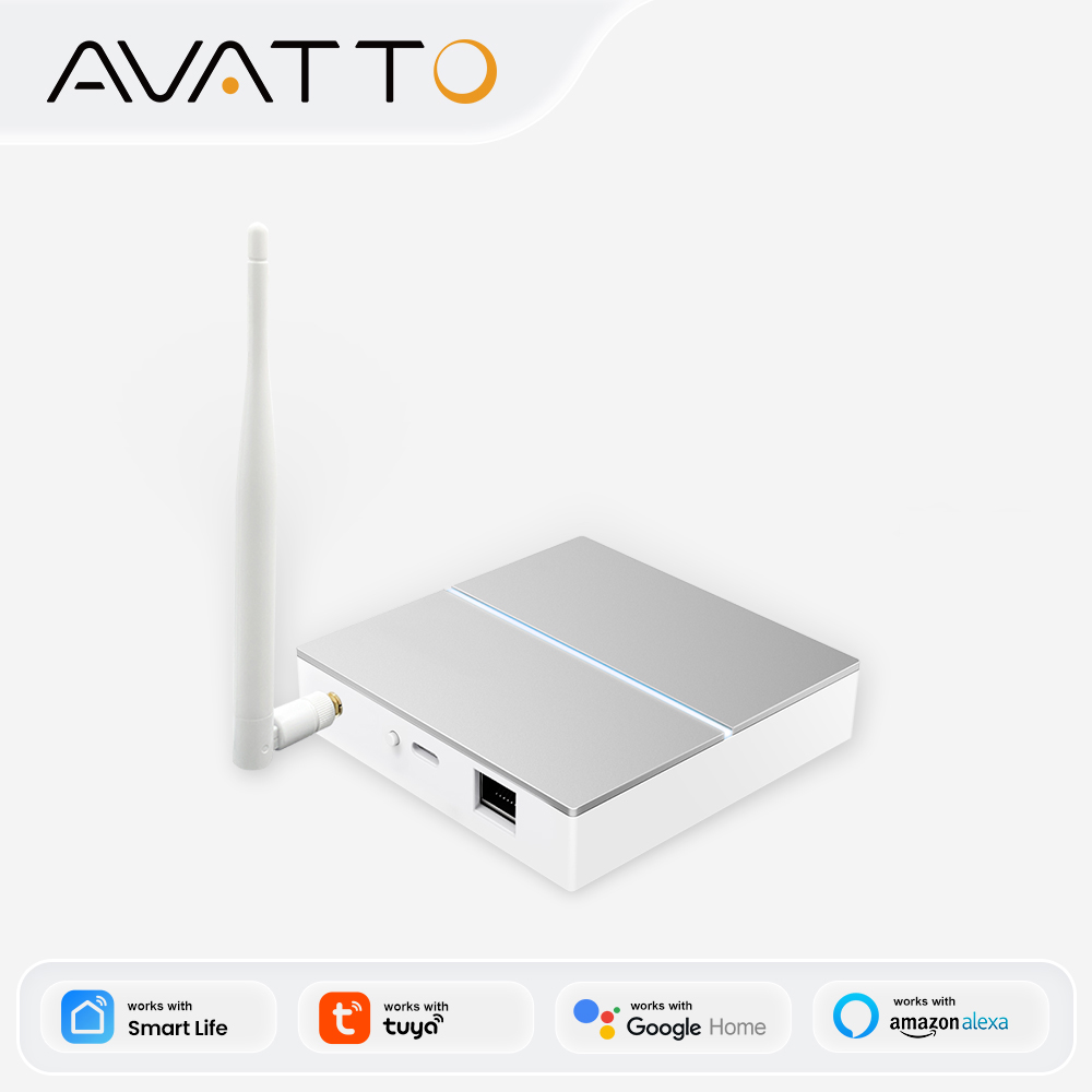 AVATTO Tuya ZigBee Gateway wit - огляд і ціна Smart Home Dashboard