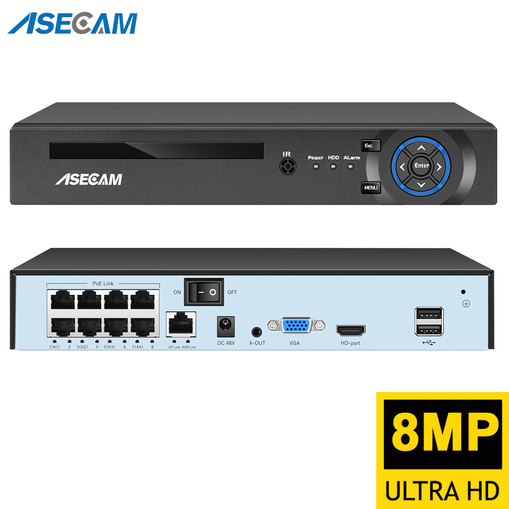 Super 8MP POE NVR Video Record - огляд і ціна Security Ip Camera