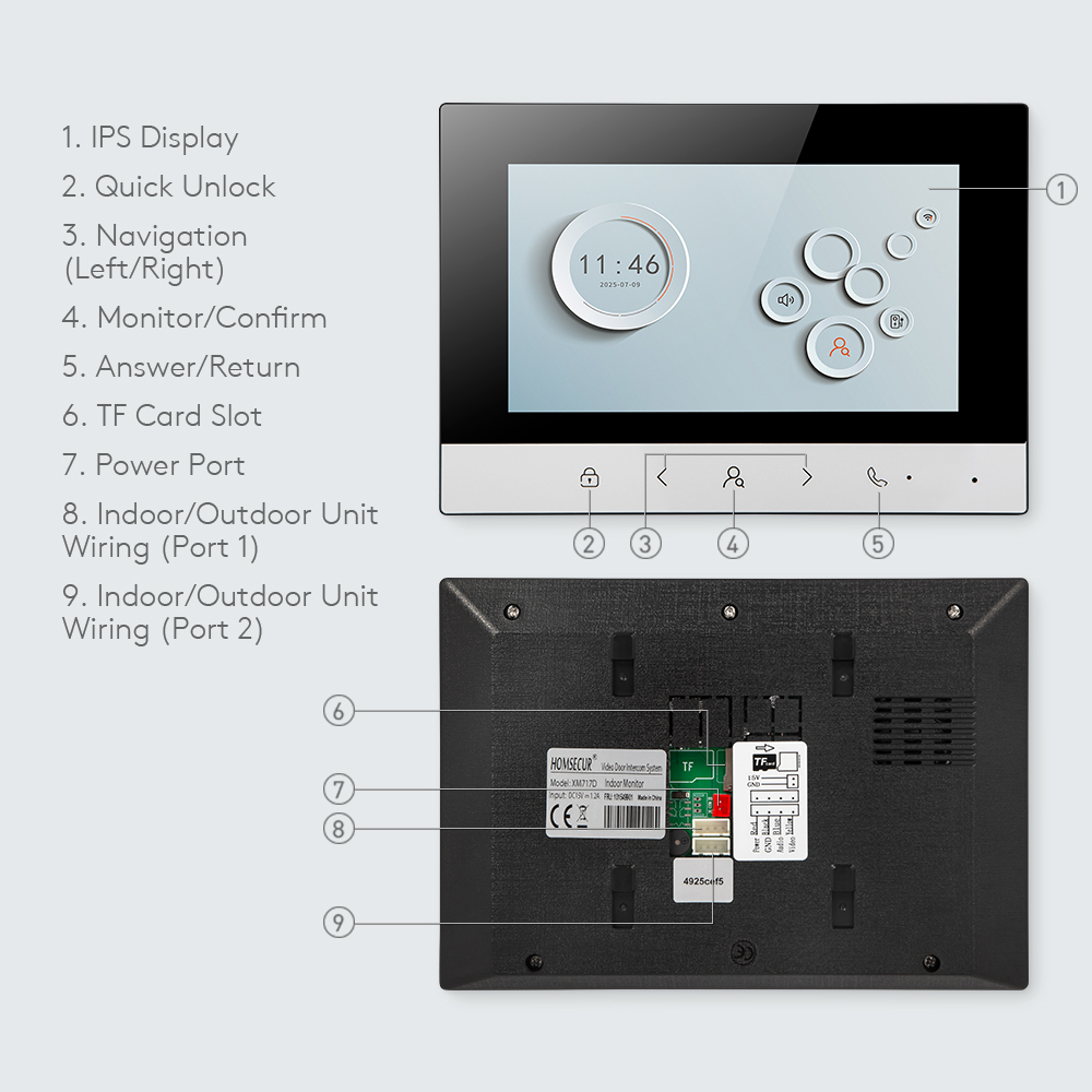 Tuya Smart WIFI Indoor Monitor - огляд і ціна Smart Home Web