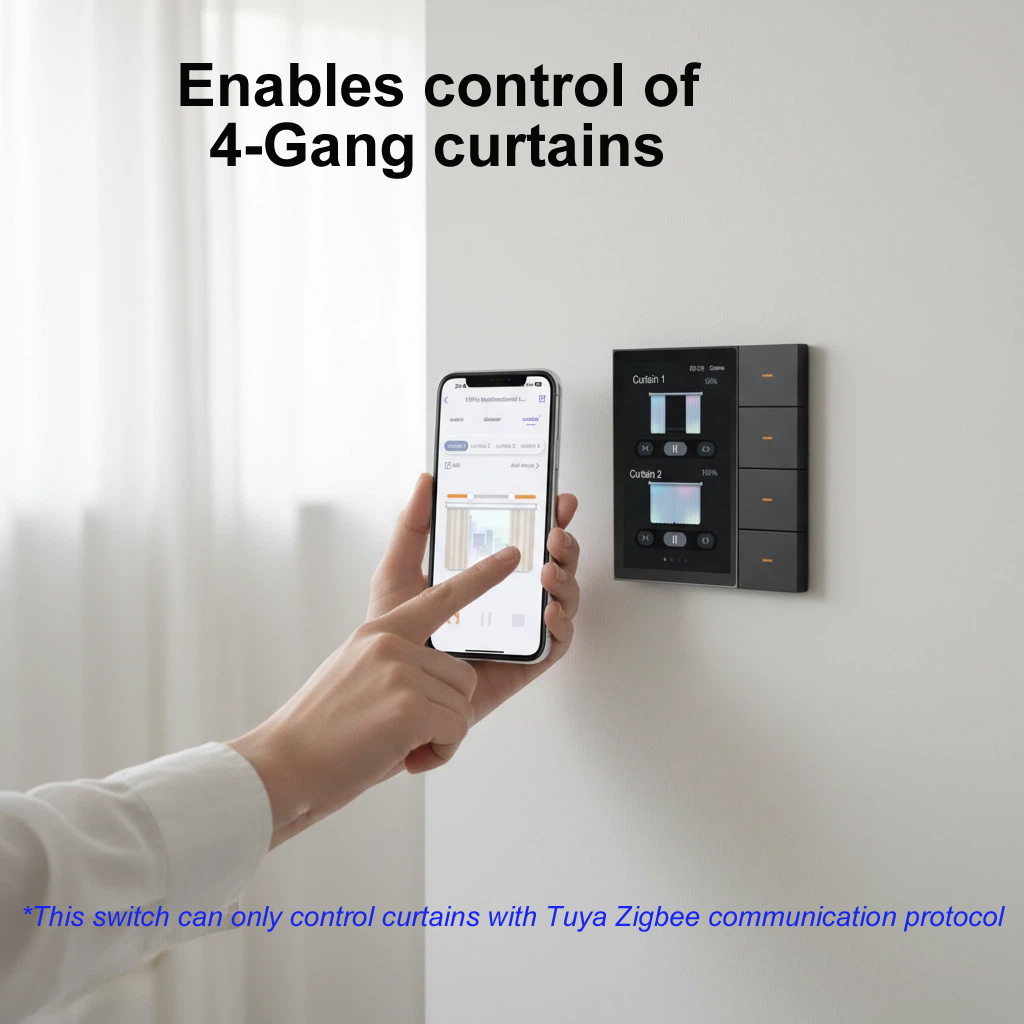 F3-pro Tuya Smart Panel ZigBee - огляд і ціна Smart Home Dashboard