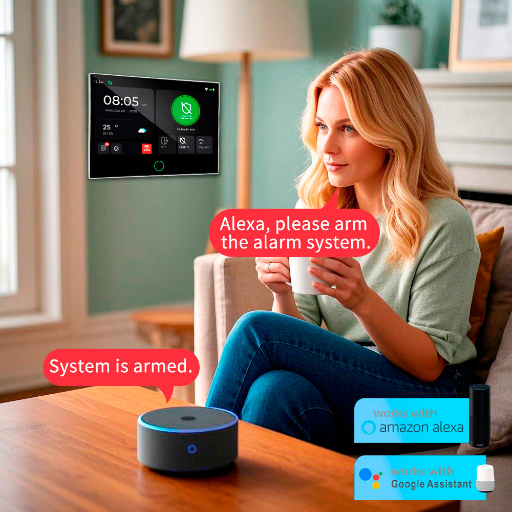 KERUI NEW 4G+WiFi Wireless Hom - огляд і ціна Smart Home Dashboard