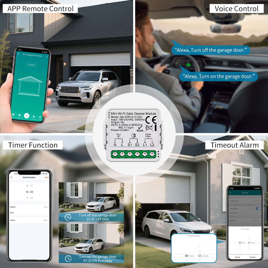 Tuya Smart WiFi or Zigbee Gara - огляд і ціна Smart Home Web