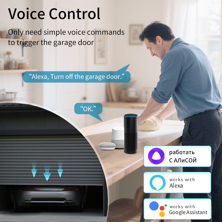 Tuya Smart WiFi or Zigbee Gara - огляд і ціна Smart Home Web