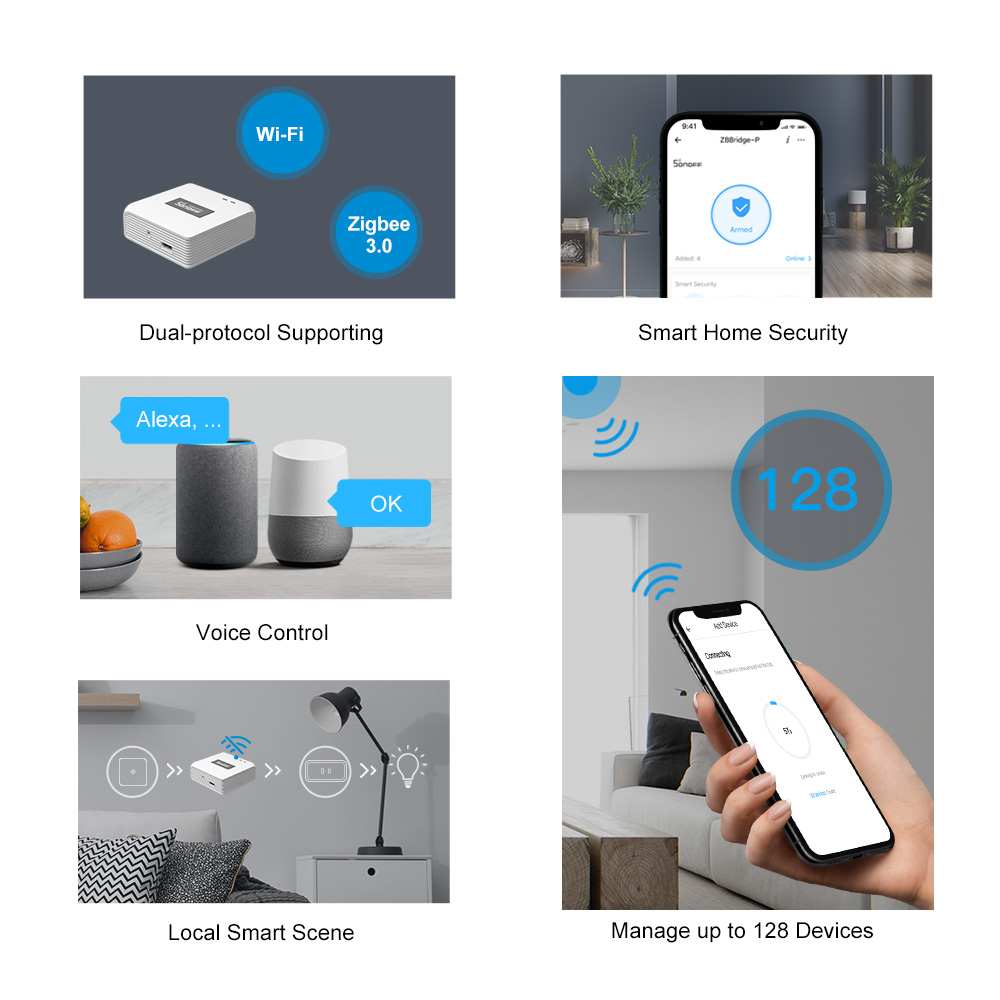 SONOFF ZBBridge Pro Smart Zigb - огляд і ціна Smart Home Dashboard