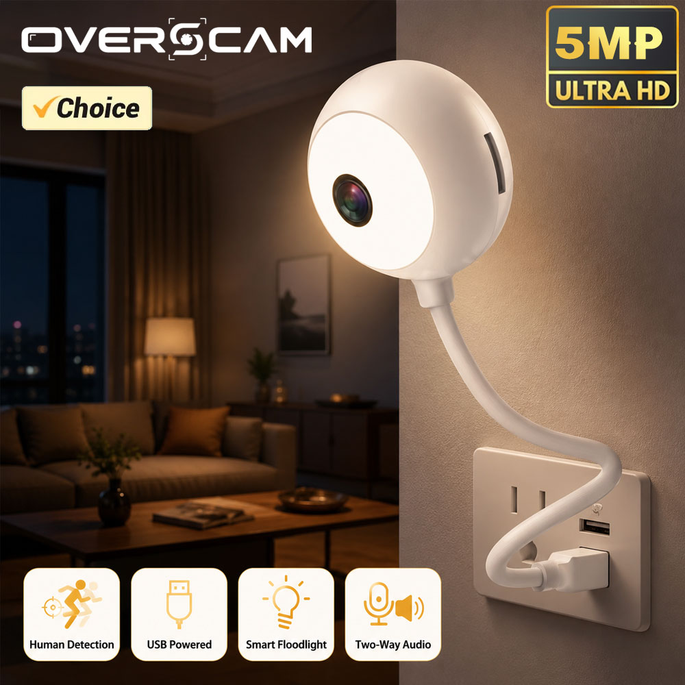 5MP Mini WiFi USB Plug In IP C - огляд і ціна Smart Home Windows App
