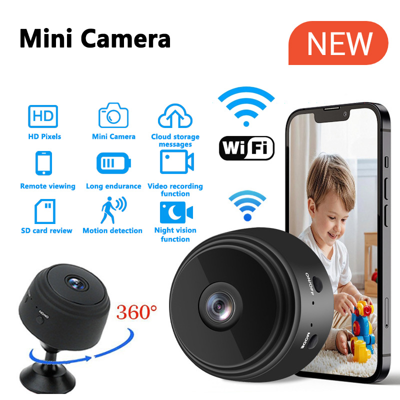 1080P HD Mini WiFi Camera Baby - огляд і ціна Security Ip Camera