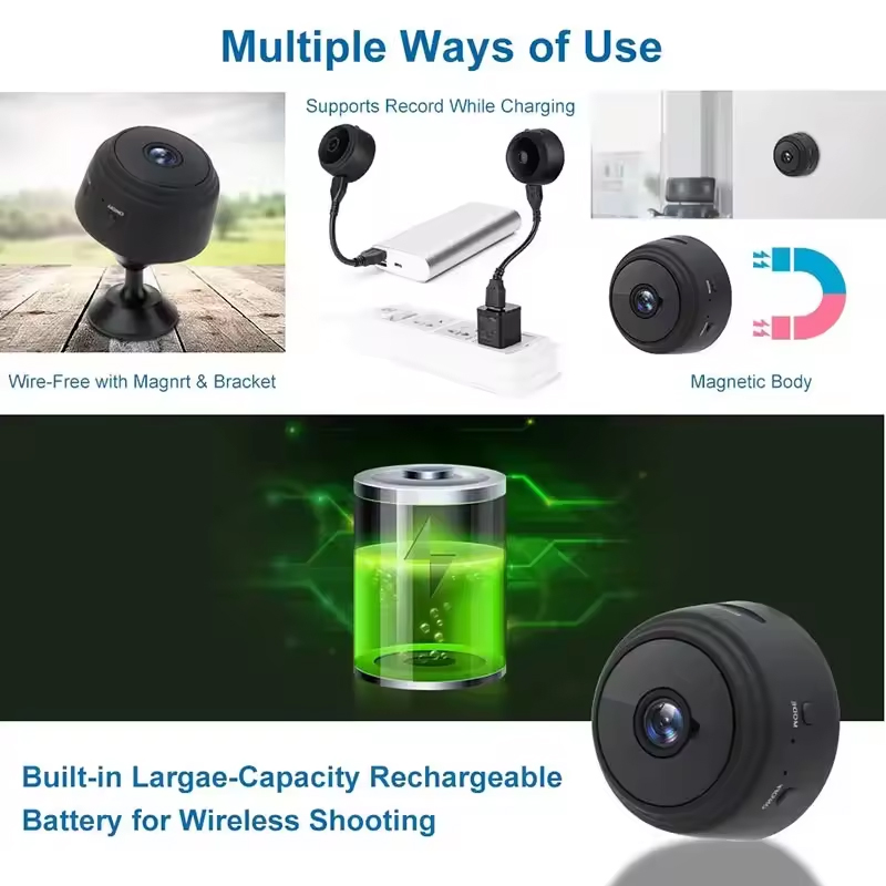 1080P HD Mini WiFi Camera Baby - огляд і ціна Security Ip Camera