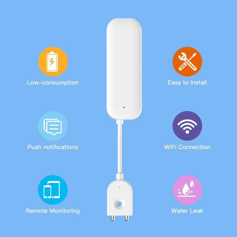 Tuya WiFi ZigBee Water Sensor  - огляд і ціна Smart Home Web