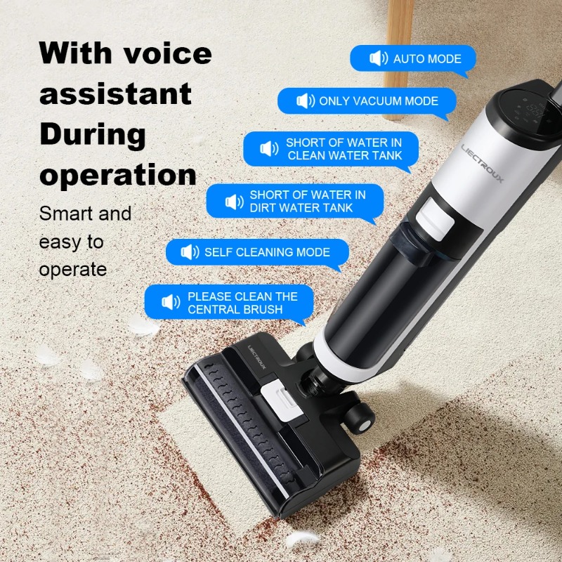 Liectroux i7Pro Cordless Vacuu - огляд і ціна Smart Home Floor Plan
