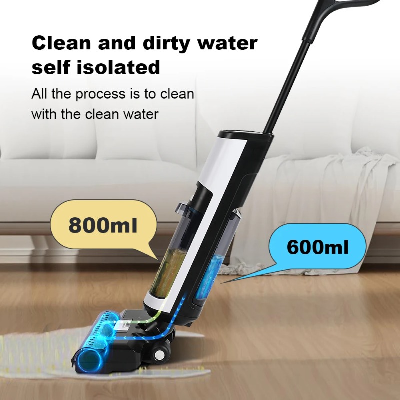 Liectroux i7Pro Cordless Vacuu - огляд і ціна Smart Home Floor Plan